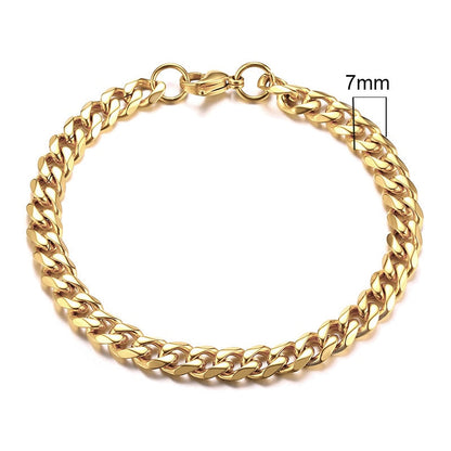 Chunky Miami Curb Chain Bracelet